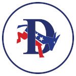 marion county democratic party logo with donkey stepping through the letter d